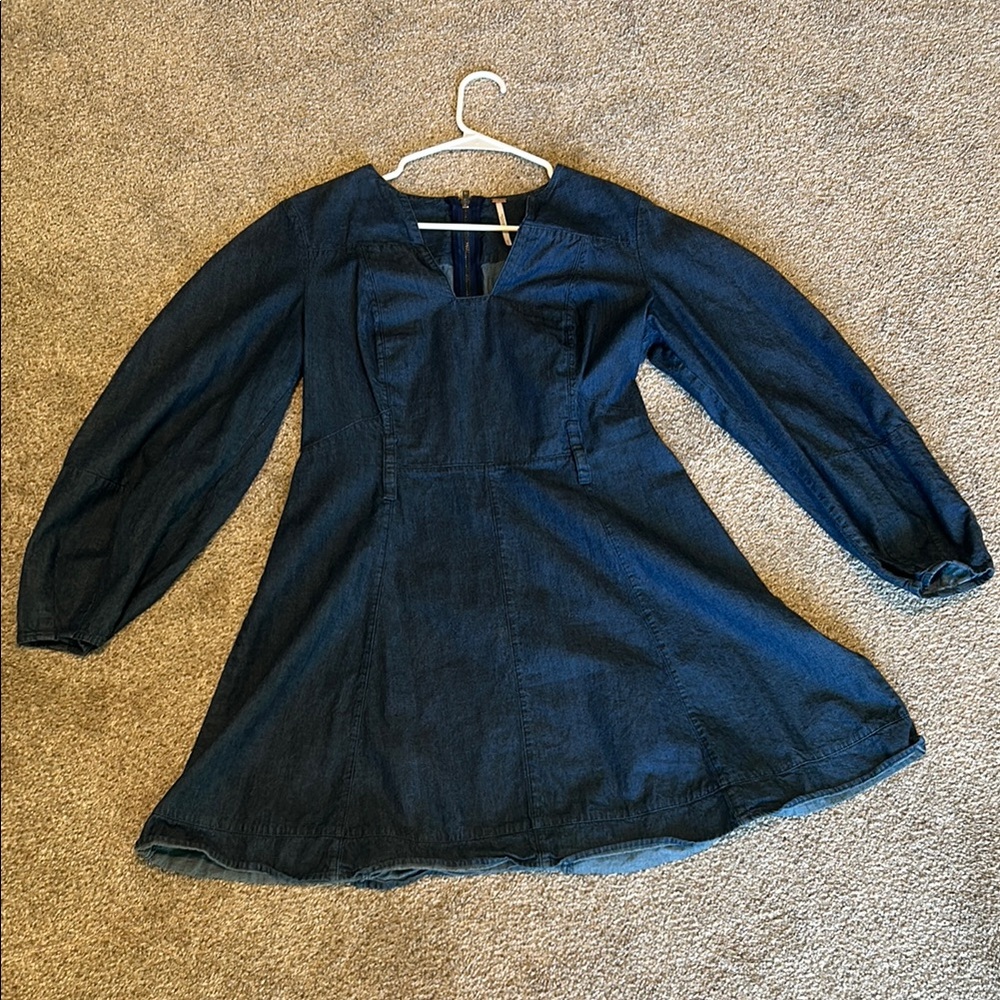Free People denim dress